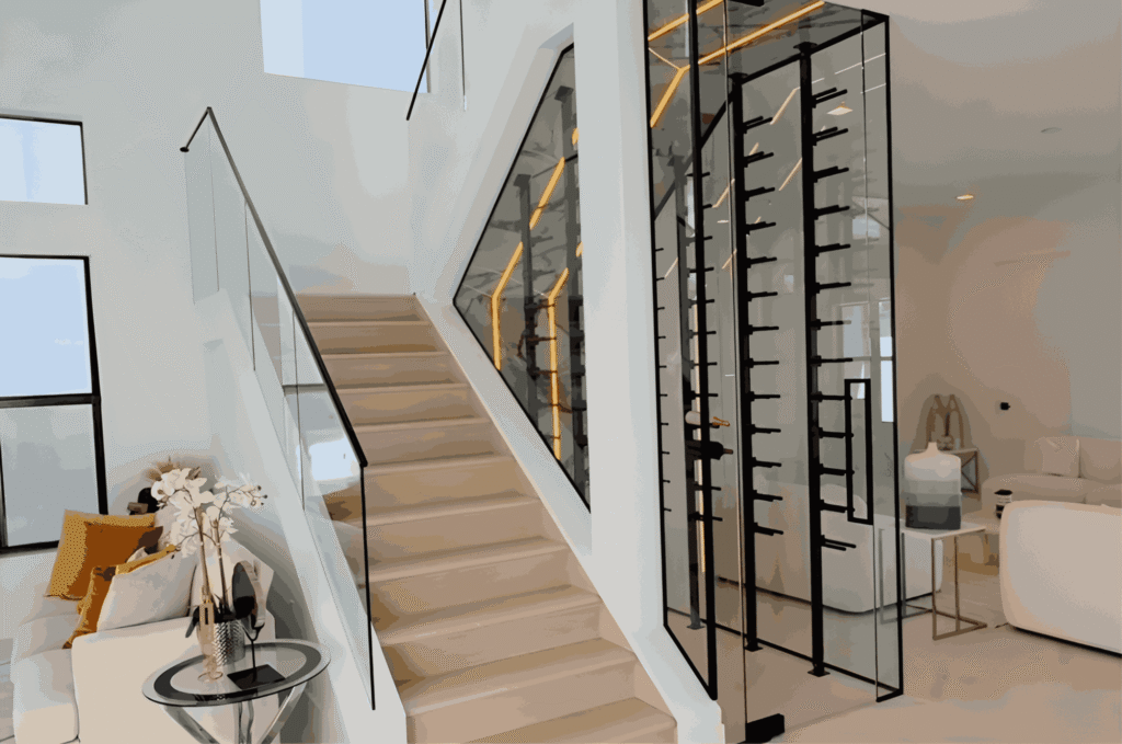 Residential glass railing add significant value to home beyond aesthetic appeal