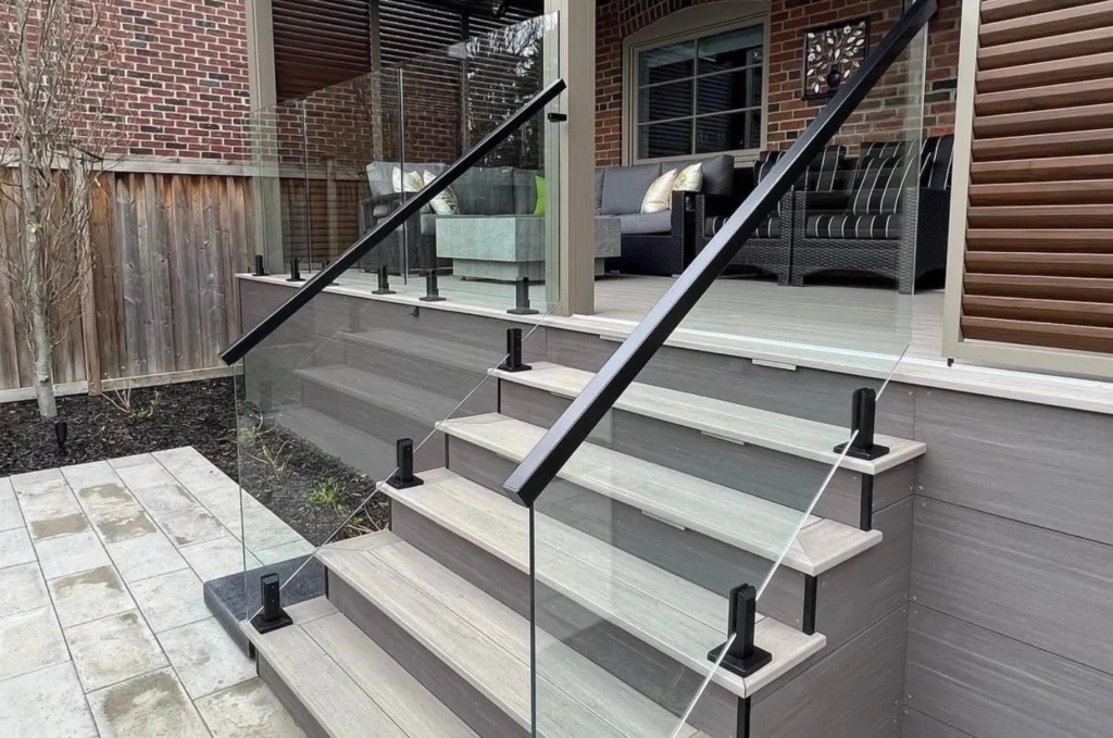 Post & Clamp Glass Railing Systems | Right Mounting Choice
